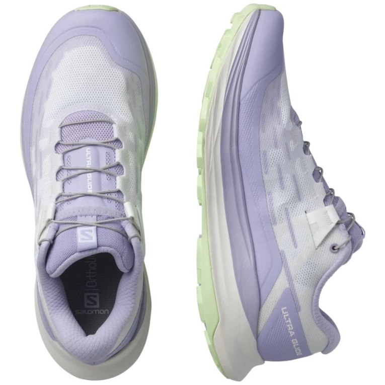 Sapatilhas Trail Running Salomon Ultra Glide Feminino Lavanda Branco | PT F03765